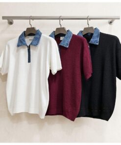 Jeans-Collared Polo
