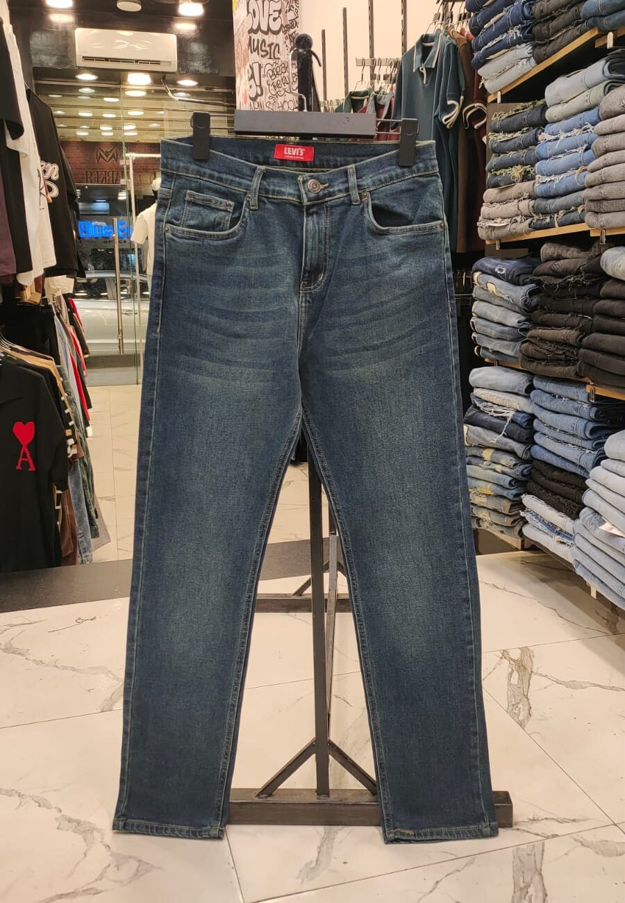 Dirty-Blue Levi's (Front)